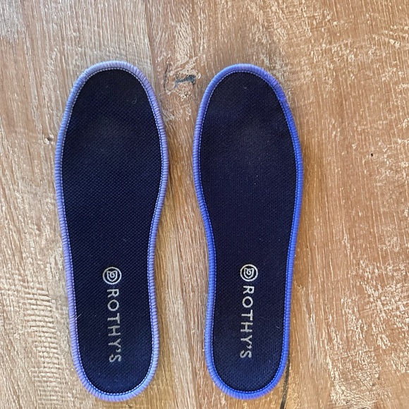 Rothys Navy Slip-On Sneakers 9.5 - Picture 5 of 8